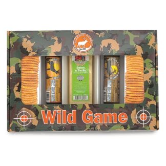 Pearson Ranch Jerky Small Wild Game Summer Sausage Gift Box with Cheese and Crackers