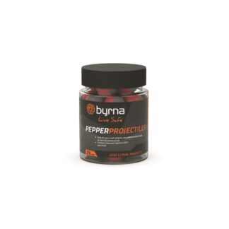 Byrna Projectiles, Pepper, 25 Count