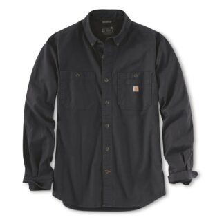 Carhartt Men's Rugged Flex Relaxed Fit Midweight Canvas Long Sleeve Shirt