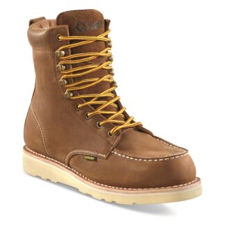 Guide Gear Men's Wedge 8" Waterproof Moc Toe Work Boots
