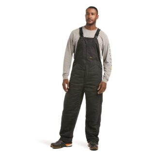 Ariat Men's Rebar DuraCanvas Stretch Insulated Bibs