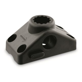 Scotty Side/Deck Mounting Bracket, Locking, Black
