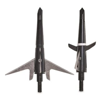 Swhacker Hybrid Crossbow Broadheads, 4-Blade, 3 Pack