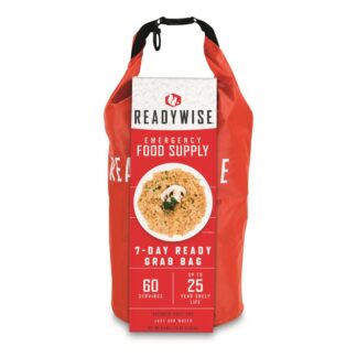 ReadyWise Emergency Food Supply 7-Day Ready Grab Bag