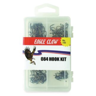 Eagle Claw Baitholder Hook Kit, 100 Pieces