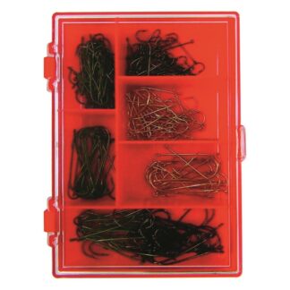 Eagle Claw Aberdeen Hook Assortment Kit, 211 Pieces