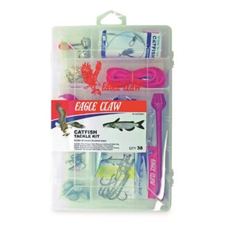 Eagle Claw Catfish Tackle Kit, 38 Pieces