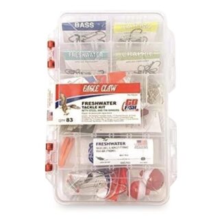 Eagle Claw Freshwater Tackle Kit, 83 Pieces