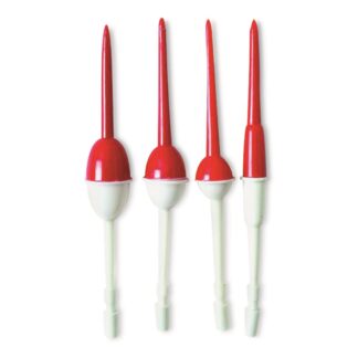 Eagle Claw Panfish Assorted Snap-on Stem Floats, 12 Pieces