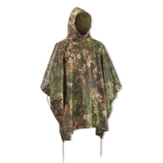 Mil-Tec Ripstop Wet Weather Poncho, Phantomleaf WASP I Camo