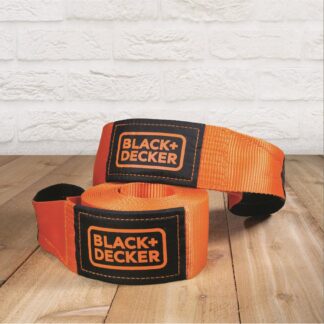 Black & Decker Heavy-Duty Loop End Recovery Strap, 20,000-lb. Break Strength, 30' Long