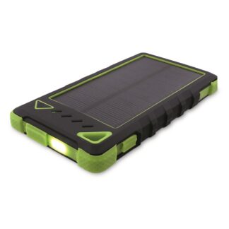 Nature Power Solar Powered Smartphone Charger with 5-Watt LED Light