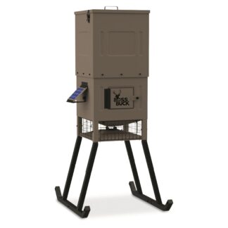 Boss Buck 300-lb. Stand & FIll Sled Feeder with Solar Panel
