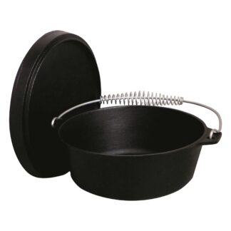 King Kooker 16 Qt. Pre-Seasoned Cast Iron Dutch Ovens
