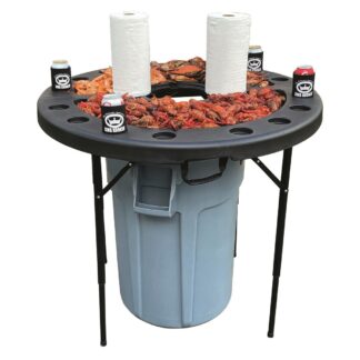 King Kooker Plastic Folding Seafood Serving Table