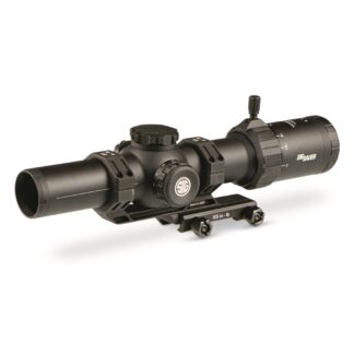 SIG SAUER TANGO-MSR LPVO 1-10x28mm Rifle Scope, SFP BDC10 Illuminated Reticle, with Mount