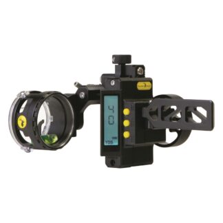 Trophy Ridge Digital React 1-Pin Bow Sight with Mathews Bridge-Lock, Right Hand