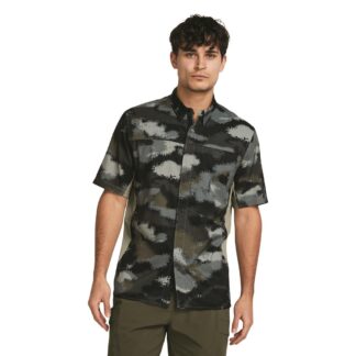Under Armour Men's Pro Hybrid Woven Printed Short Sleeve