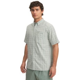 Under Armour Men's Drift Tide 2.0 Plaid Short-Sleeve Woven Shirt