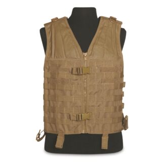 Mil-Tec MOLLE Tactical Vest, Coyote
