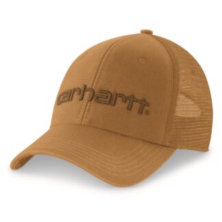 Carhartt Canvas Mesh-Back Logo Graphic Cap