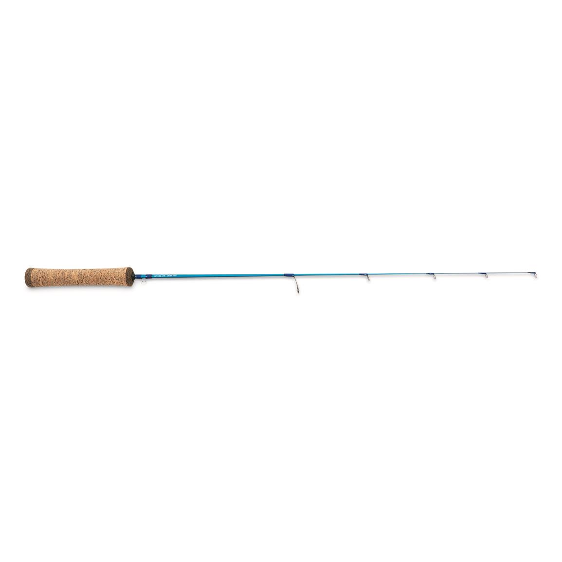 2B Fishing Fast Draw Perch/Walleye Ice Rod, 30" Length, Medium Light Power, Extra Fast Action