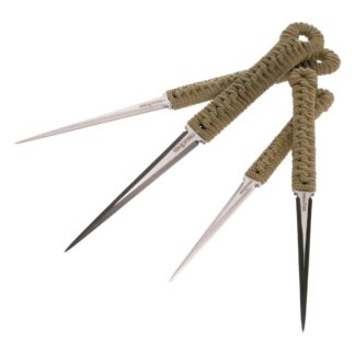 Cold Steel Throwing Spikes, 4 Pack with Pouch