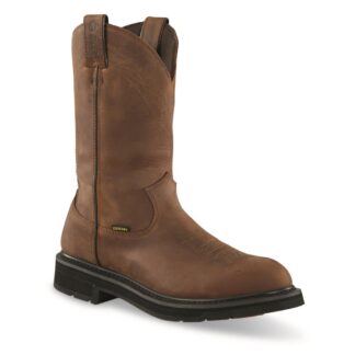 Guide Gear Men's Western Work 2.0 Pull-On Waterproof Work Boots