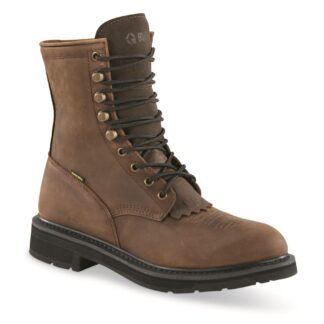 Guide Gear Men's Western Work 2.0 Lace-up Waterproof Work Boots