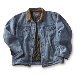 Guide Gear Quilt-Lined Denim Jacket 2.0