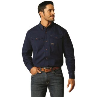 Ariat Rebar Washed Twill Work Shirt