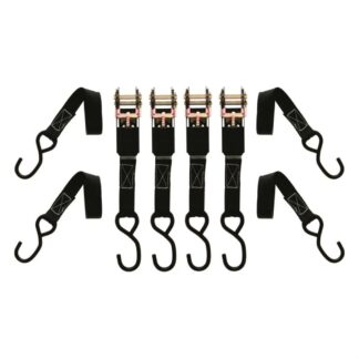 Muddy 1" x 10' Ratchet Straps, 4 Pack