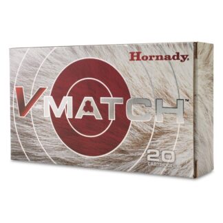 Hornady V-Match, 6mm Creedmoor, ELD-VT, 80 Grain, 20 Rounds
