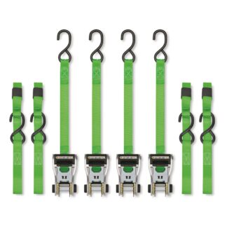 SmartStraps Ratchet X 14' 1,500-lb. Ratchet Tie Down, 4 Pack