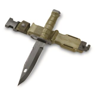 Ontario M9 Bayonet Fixed Blade Knife, Green