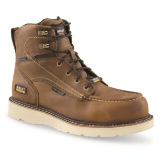 Ariat Men's Rebar Wedge 6" Waterproof Composite Toe Work Boots