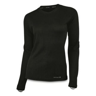 Carhartt Women's Force Midweight Waffle Baselayer Crewneck Top