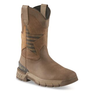 Irish Setter Men's Two Harbors 11" Pull-On Waterproof Work Boots