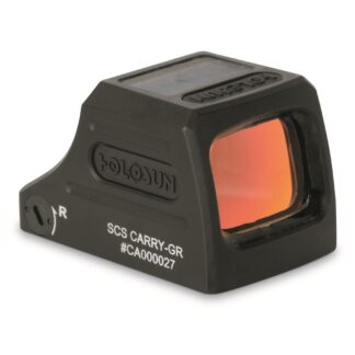 Holosun SCS Carry Solar Charging Reflex Sight, Green Reticle