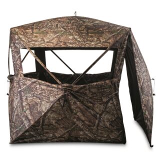 HuntRite Silent Adrenaline Ground Blind, Realtree APX