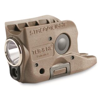Streamlight TLR-6 HL Gun Light with Red Laser, Glock 42/43, FDE