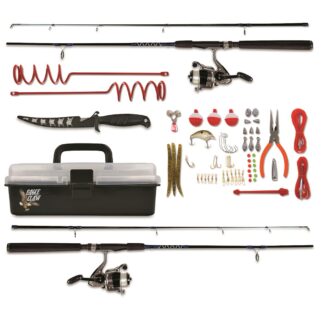 Eagle Claw Family Fishing Kit, 76 Pieces