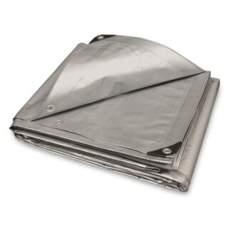 Tarpaflex Heavy Duty Tarp, Silver
