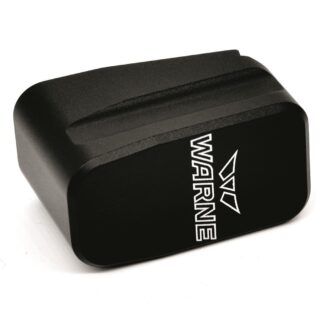 Warne Glock 43X/48 9mm Magazine Extension, +2 Rounds, Black