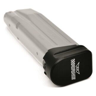 Warne SIG SAUER P320 9mm Magazine Extension, +3 Rounds, Black