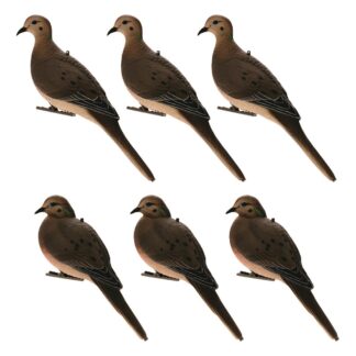 Avian-X Full Body Dove Decoys, 6 Pieces