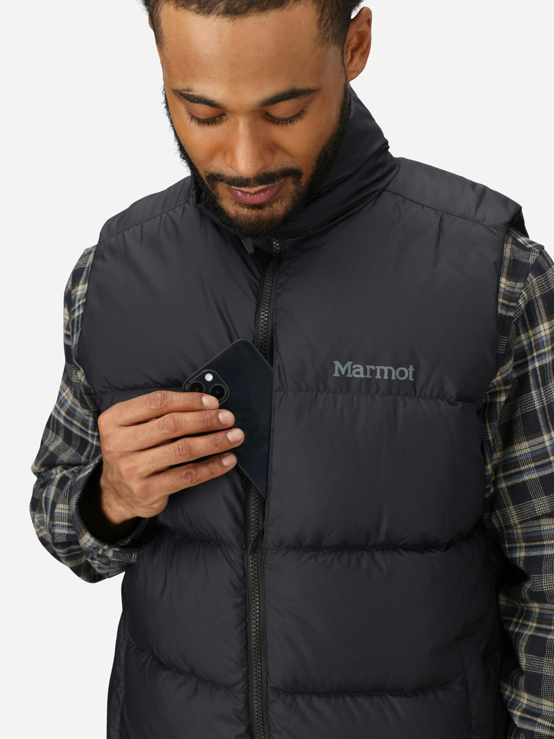Marmot Men’s Guides Down 2.0 Vest in Black - Image 6
