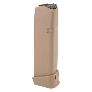 Glock Magazine, 9mm, 17+2 Rounds, Coyote