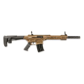 GForce Arms GF25 AR-Style Shotgun, Semi-auto, 12 Gauge, 18.5" Barrel, Bronze, 5+1 Rds.