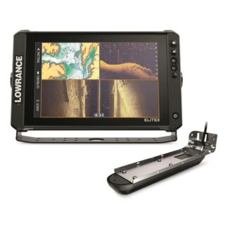 Lowrance Elite FS 12 Fish Finder with Active Imaging 3-in-1, C-MAP Discover Onboard